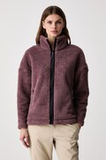 Jack Wolfskin bluza rozpinana damska polarowa STONE LITE fioletowa A65072