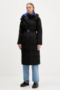 Desigual geacă EXTRA CINTURON2 culoarea negru, de iarnă, 25WWEW24