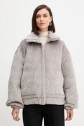 Charo Ruiz Ibiza kurtka kolor szary przejściowa oversize 257310