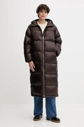 Пухова куртка Tommy Hilfiger колір коричневий зимова WW0WW46543