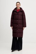 Tommy Hilfiger kurtka puchowa kolor bordowy zimowa WW0WW47279