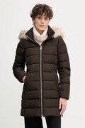Пухова куртка Tommy Hilfiger колір коричневий зимова WW0WW47540