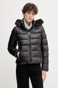 Tommy Hilfiger kurtka puchowa kolor czarny przejściowa WW0WW47354