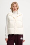 Brezrokavnik s puhom Tommy Hilfiger bež barva, WW0WW45716