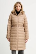 Bunda Calvin Klein béžová barva, zimní, LV044D543G