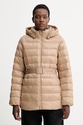 Bunda Calvin Klein béžová farba, zimná, LV044D542G