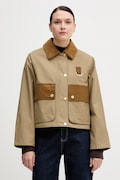 Куртка Barbour PHOEBE колір бежевий демісезонна oversize LCA0371