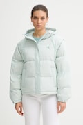 Calvin Klein Jeans vestă de puf culoarea verde, de iarnă, LV044D522G