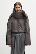 Bunda Rick Owens DRKSHDW Convertible hnedá farba, zimná, DS02E7727.NP