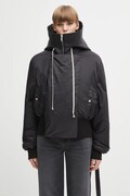 Rick Owens DRKSHDW kurtka Cropped Alice Parka kolor czarny zimowa oversize DS02E7731.NP