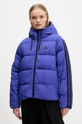 adidas kurtka puchowa Essentials Climawarm kolor fioletowy zimowa oversize JW9109