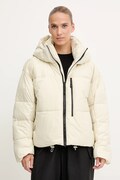 adidas by Stella McCartney kurtka kolor beżowy zimowa oversize JV8548