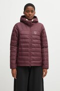 Fjallraven kurtka puchowa Expedition kolor bordowy przejściowa F86122