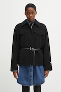 Куртка Sportmax CANTORE колір чорний зимова 2522086031600