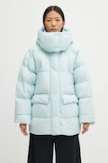 Helly Hansen kurtka puchowa W INSPIRE DOWN PUFFER kolor turkusowy zimowa oversize 53075
