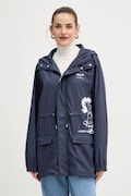 Pláštěnka (parka) Coccinelle PEANUTS tmavomodrá barva, přechodná, E7.T1E.72.01.01