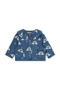 Παιδικό τζιν μπουφάν Konges Sløjd MAGOT DENIM SHIRT GOTS χρώμα: ναυτικό μπλε, KS103883