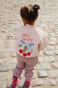 Παιδικό μπουφάν bomber Konges Sløjd JUNO BOMBER JACKET χρώμα: μπεζ, KS103484