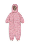 Παιδική ολόσωμη φόρμα Konges Sløjd NOHR SNOWSUIT PRINT χρώμα: ροζ, KS103517