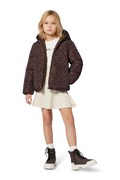 Otroška jakna Michael Kors rjava barva, R30456