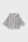Mayoral Newborn kurtka niemowlęca kolor szary 2333