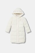 Παιδικό μπουφάν Guess χρώμα: μπεζ, J5BL12 WGIW0