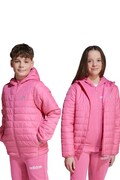 adidas kurtka dziecięca kolor różowy JL7445