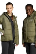 Detská bunda adidas zelená farba, JL7405