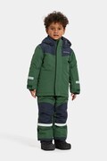 Didriksons kurtka i spodnie dziecięce SKARE KIDS SET kolor zielony 504342