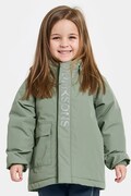 Μπουφάν Didriksons TALVI KIDS JKT χρώμα: πράσινο, 505474