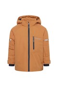 Παιδικό μπουφάν Didriksons FALKEN KIDS JKT χρώμα: καφέ, 505849