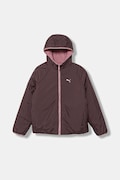 Дитяча двостороння куртка Puma Reversible Puffer Jacket колір рожевий 688407