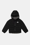 The North Face kétoldalas gyerekdzseki KID REVERSIBLE PERRITO HOODED JACKET fekete, NF0A88VJWOO1