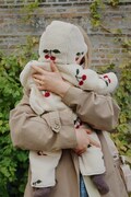 Konges Sløjd kurtka JODY TEDDY ONESIE GRS kolor beżowy KS103480
