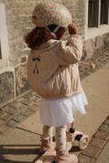 Konges Sløjd kurtka bomber dziecięca JUNO BOMBER JACKET kolor beżowy KS103484
