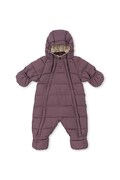 Ολόσωμη φόρμα μωρού Konges Sløjd ALPI BABY SUIT GRS χρώμα: μοβ, KS103438