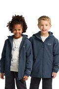 Jack Wolfskin kurtka SNOW DAYS JKT KIDS kolor granatowy A65320