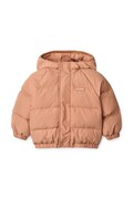 Liewood kurtka niemowlęca Adelina Jacket With Ears kolor pomarańczowy LW20055