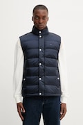 Páperová vesta Tommy Jeans tmavomodrá farba, zimná, DM0DM21777