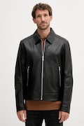 BOSS giacca in pelle colore nero  50543214