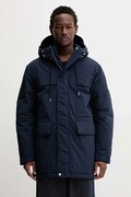 Parka Tommy Jeans mornarsko modra barva, DM0DM22251