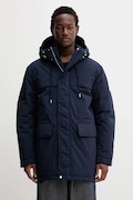 Bunda parka Tommy Jeans tmavomodrá farba, zimná, DM0DM22251