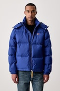 Tommy Jeans péřová bunda pánská modrá DM0DM22036