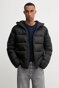 Tommy Jeans rövid kabát fekete, téli, DM0DM22044