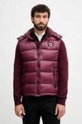 Jakna Karl Lagerfeld bordo barva, 554590.505023