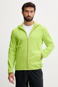 Куртка для тренувань Asics колір зелений демісезонна 2011D216