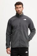 The North Face bluza sportowa Glacier Heavyweight kolor szary gładka NF0A89JGU8M1