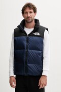 Αμάνικο από πούπουλα The North Face 1996 Retro Nuptse χρώμα: ναυτικό μπλε, NF0A3JQQGOB1