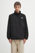 The North Face sweatshirt black color smooth NF0A8FKPJK31
