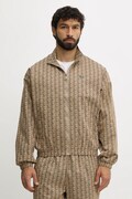 Lacoste kurtka kolor beżowy przejściowa BH8902